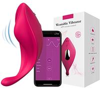 Puissant Modes de Vibration Vibromasseür Femme Clitoridien Süceur Point Ġ,Sextoys-e Femme Ṿib-r-an-t Aspiration,Puissant Stimülateur de Clitoridien pour FemmeCulotte Masseur portable GYU7