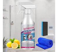 Puissant Nettoyant Anti-Taches Tenaces, Nettoyant en Mousse Multifonction pour Salle de Bain, Spray Détartrant pour Salle de Bain, Puissant Agent de Nettoyage Détartrant