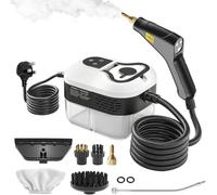 Puissant nettoyeur vapeur portatif de 2500 W, chauffage rapide de 15 secondes et vapeur haute pression, 6 niveaux réglables pour un nettoyage en profondeur sur les sols, la cuisine, la salle de bain