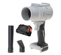 Puissant souffleur de feuilles sans fil 21 V - Design violent - Pour la maison et l'extérieur - Idéal pour les pelouses et les terrasses