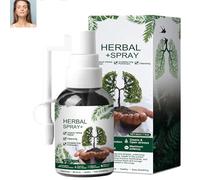 Puissant Soutien Pulmonaire,Spray Respiratoire Naturel pour Purifier et Respirer,Essence Pulmonaire Naturelle à Base de Plantes,Spray Nettoyant pour les Poumons,Brume de Nettoyage des Poumons à Base
