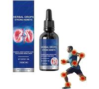 Puissant soutien rénal et acide urique pour nettoyer les gouttes à base de plantes, gouttes à base de plantes, gouttes à base de plantes, reins forts, soins double amélioré (1 pièce)