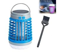 Puissant Tueur De Mouches Électrique Pour La Maison, Lampe Anti-moustique, Anti-insectes, Répulsif Électrique Avec Veilleuse, Lampe Solaire Multifonctionnelle, Lampe Anti-moustique,Extérieur,Camping(B