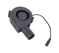 Puissant ventilateur 12 V à haut régime avec conduit de 3,3 cm adapté pour une ventilation efficace dans le jardin dans les projets et le travail des métaux, souffleur robuste pour le travail des