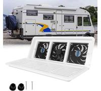Puissant Ventilateur D’Extraction Latéral Silencieux pour Camping-Car 12v - Grille D’aération Universelle pour Caravane Et Camping-Car - Système De Refroidissement Fix, Mute
