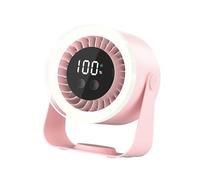 Puissant ventilateur de bureau portable - 9 vitesses - Chargement USB - Ventilateur de refroidissement puissant pour la maison et le bureau