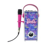 Lexibook Enceinte Bluetooth Barbie – Puissante et lumineuse avec micro – Multicolore TU
