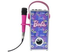 Lexibook Enceinte Bluetooth Barbie – Puissante et lumineuse avec micro – Multicolore TU