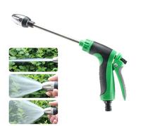 Puissante Jet d'eau à 360°, Tuyau d'arrosage Haute Pression Rotatif, Accessoire Durable avec 3 Modes de pulvérisation, Nettoyeur extérieur pour Lavage de Voiture, Jardin et terrasse