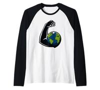 Puissante Terre Mère Manche Raglan