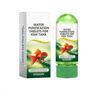 Puissantes tablettes de purification d'eau d'aquarium, tablettes de purification d'eau portables pour aquariums, éliminent tous les types de turbidité de l'eau de l'aquarium