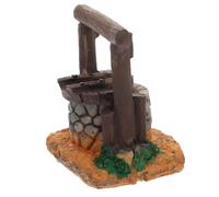 Puits D’eau Décoratif Miniature en Résine, Rendu Réaliste pour Jardin | Micro Scène Diy, Surface Lisse au Toucher, Finition Soignée, pour Bonsaï et Maquette