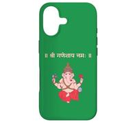 Puja Sanskrit Ganapati, Ganesh, Shree Ganeshaya Namaha Coque pour iPhone 17