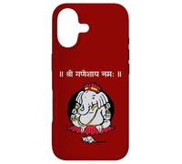 Puja Sanskrit Ganapati, Ganesh, Shree Ganeshaya Namaha Coque pour iPhone 17