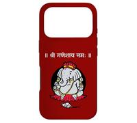 Puja Sanskrit Ganapati, Ganesh, Shree Ganeshaya Namaha Coque pour iPhone 17 Pro