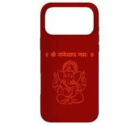 Puja Sanskrit Ganapati, Ganesh, Shree Ganeshaya Namaha Coque pour iPhone 17 Pro Max