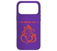 Puja Sanskrit Ganapati, Ganesh, Shree Ganeshaya Namaha Coque pour iPhone 17 Pro Max
