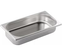 PUJADAS Récipients GN 1/3 Acier inoxydable 18/10, Profondeur : 150 mm, Contenu : 5,80 litres