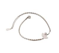 PUJIANA Bracelet de Cheville délicat - Bracelet en Argent Sterling 925 véritable for Femme, Mariage, Saint-Valentin, Feuilles de Ginkgo Biloba Douces, Bijoux