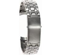 PUJIANA Bracelet de montre en métal, bracelet de montre intelligente, montre, bracelet de poignet, accessoires de montre for hommes, bracelet en acier inoxydable, bracelet de sport, ceinture(22mm)