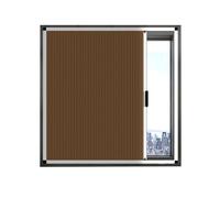 pujindu Fenêtre Coulissante Pliante, Cloison De Séparation Accordéon Pour Plus D'intimité, Fenêtres De Ventilation En Alliage D'aluminium Pour Salles De Bains Et Salons(90x60cm)