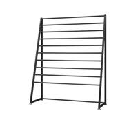 pujindu Présentoir À Foulards sur Pied, Support Autoportant en Métal, Porte-Serviettes pour Magasin De Vêtements Présentation Boutique(Zwart,100x40x146cm)