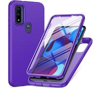 PUJUE Coque de téléphone pour Motorola Moto-G Pure : G Play 2023 | G Power 2022 Coque en silicone mat Protection complète à 360° - Coque de protection robuste et résistante aux chocs en TPU pour femme