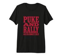 Puke and Rally Ultra Marathon 160 km Trail T-Shirt Haut de Gamme