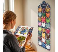 Pukka Calendrier de l’Avent Thé 2024-24 sachets d’infusions bio variées, thé bien-être saveurs hivernales pour un Noël gourmand