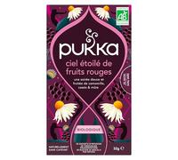 Pukka Infusion biologique Ciel étoilé Fruits rouges – 100% commerce équitable – 20 sachets