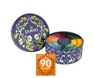 Pukka Coffret Découverte Prestige, Idée Cadeau Femme et Homme, Coffret de Tisanes, Matcha, Gingembre, Miel, Menthe,Cadeau de Thé 100% bio Saint Valentin, Anniversaire, 6 Saveurs, 90 Sachets