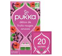 Pukka Détox De Fruits Rouges 20 Sachets