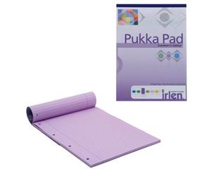 Pukka Dyslexia Bloc-notes ligné avec marge 50 feuilles de 80 g/m² Format A4 1-Pack lavande