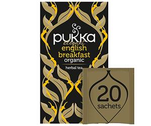 Pukka Elegant English Breakfast Tea Lot de 20 sachets de thé