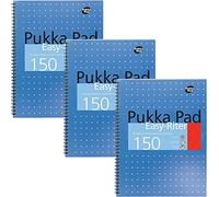 Pukka ERM009 Lot de 3 Cahier Metallique