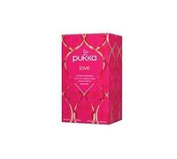 PUKKA Herbal Ayurveda Lot de 8 tisanes bio à la rose et à la camomille