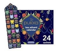 Pukka Herbs Calendrier de l'Avent 2024 avec sélection de thé bio | Idée cadeau de Noël secrète idéale pour les femmes et les hommes | Parfait pour les amateurs de thé | 24 délicieux sachets de thé