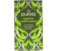 Pukka Herbs, Thé Vert Biologique, Matcha Vert Suprême, 20 Sachets, 1,05 oz (30 g)
