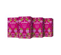 Pukka, Infusion Bio Amour, Infusion Biologique et Ayurvédique,100% des Ingrédients Issus du Commerce Equitable, 80 Sachets, Lot de 4x20 sachets
