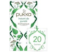 Pukka, Infusion Biologique et Ayurvédique, Instant de Pureté, 100% des Ingrédients Issus du Commerce Equitable, 20 Sachets