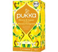 Pukka Infusion "Citron, Gingembre & Miel de Manuka" Bio - 20 sachets de thé