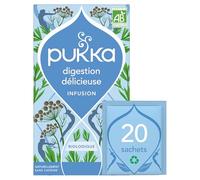 Parapharmacie > Bio & Médecines naturelles > Médecines naturelles > Phytothérapie Pukka Infusion Digestion Délicieuse Bio Sachets x 20 - Phytothérapie - Pharmacie en ligne LaSante.net