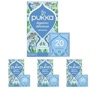 Pukka infusion feel new bio 20 sachets (Lot de 4)