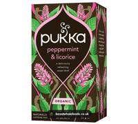Pukka Infusion Menthe poivrée et réglisse x20