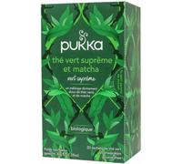 Pukka Ayurvédique Thé Vert Matcha Supreme 20 sachets