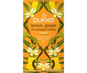 Pukka Limon Jengibre Manuka 20 Filtros