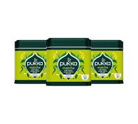 Pukka Matcha Bio Tulsi Citron - Poudre de matcha au basilic sacré & citron - Saveur fraîche et équilibrée - Idéal matcha latte & boissons bien-être - Lot de 2x30 g