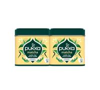 Pukka Matcha Bio Vanille Chai - Poudre de matcha bio à la vanille & épices chai - Saveur aromatique et épicée - Idéal matcha latte & boissons gourmandes - Lot de 2x30 g