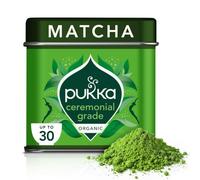 Pukka | Matcha cérémonial bio | Poudre de thé matcha bio haute qualité | Goût riche et équilibré | Idéal pour matcha latte, thé matcha et recettes bien-être | Boîte de 30 g