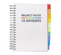 Pukka Pad B5 White Project Book with 10 Dividers
